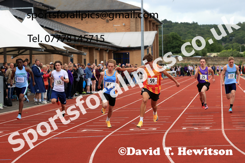 Sprints, 2026 Northern Schools Inter Counties, Wentworth, Hexham. Photo: David T. Hewitson/Sports for All Pics